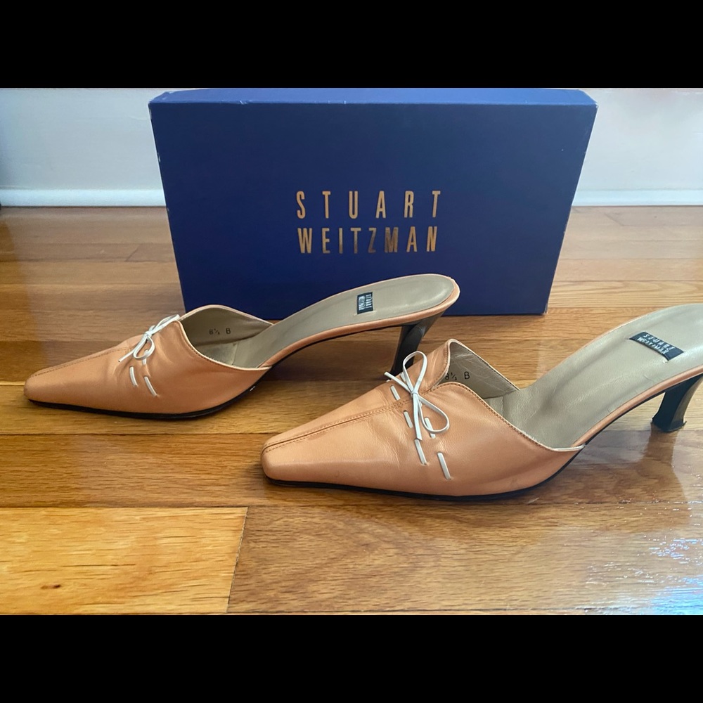 Stuart Weitzman Kitten Heel - Quasar Size 9 W Box - image 3